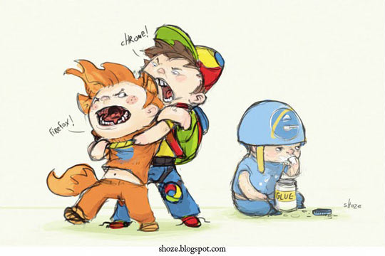 Chrome Funny Picture: Browsers