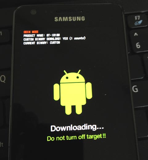 Root Samsung Galaxy S2 Download Mode