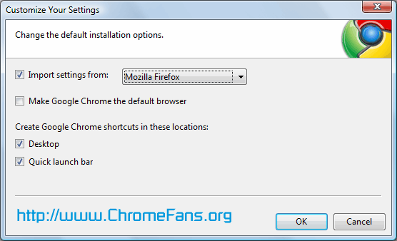 Chrome Install