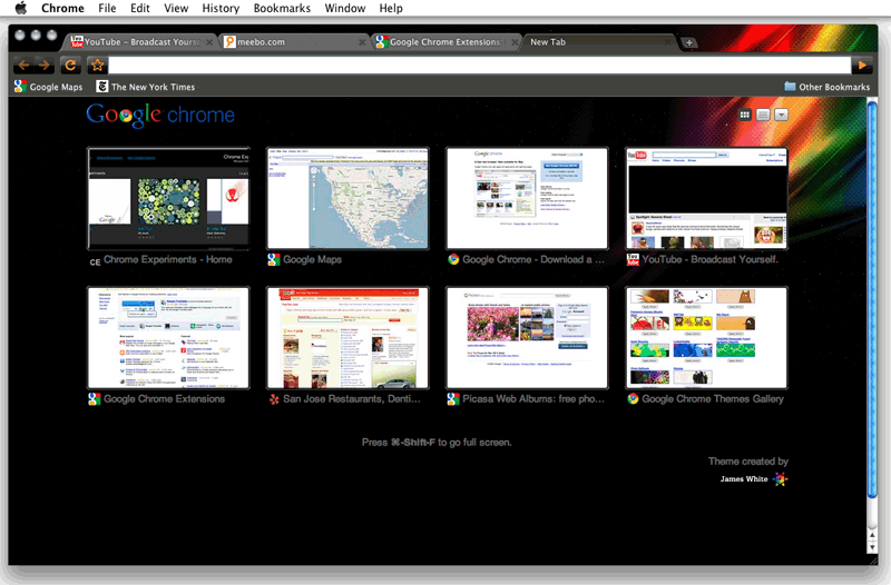 Chrome Theme For Mac