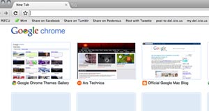 How to remove thumbnails from Google Chrome most visited web pages