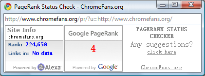 PageRank Status Checker v2